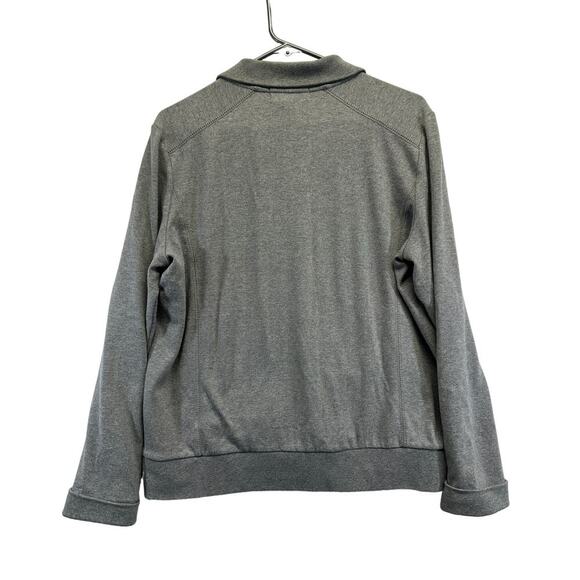 Lauren Active Ralph Lauren Full‎ Zip Ribbed Jacket L Women Gray Active Wear Vtg - Picture 2 of 6